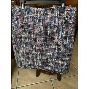 Loft Tweed Skirt